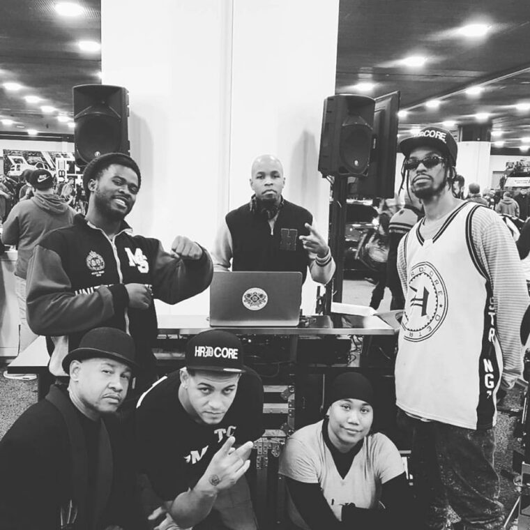 DJ Graffiti & Hardcore Detroit at Harley Davidson Booth for NAIAS