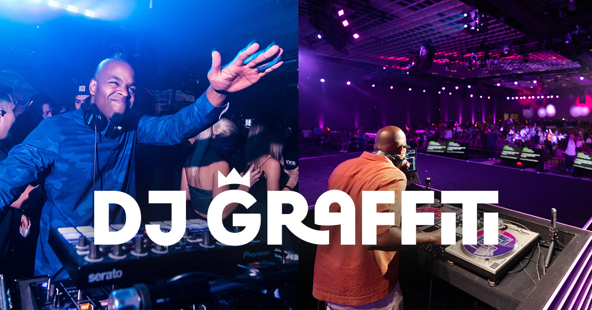 DJ Graffiti Speaker & DJ Reel